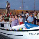Virgen del Carmen en Fornells.