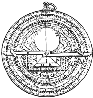 Astrolabio de la época
