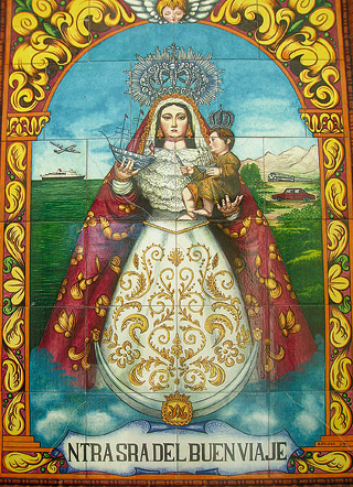 Azulejo Nuestra Señora del Buen Viaje.