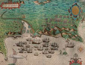 Bahía de Santiago (Cabo Verde 1589).
