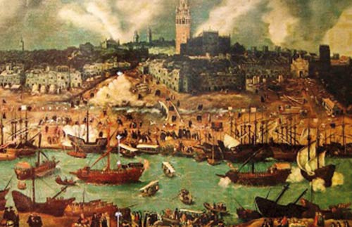 Panorámica de Sevilla Siglo XVI.