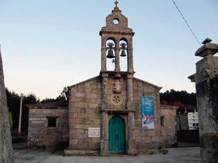 Parroquia de Santa Marina de Juno. Xuño. Puerto del Son. La Coruña.
