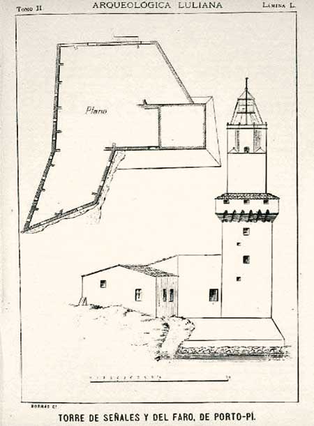 Plano Torre Porto Pi.