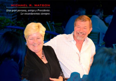 Mike Watson y señora