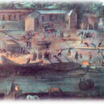 Alistamiento de naves en el Puerto de Sevilla en el XVI.