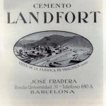 Anagrama de la marca Landfort de Cementos Fradera.
