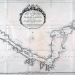 Carta del Estrecho de Magallanes, publicada en 1788.
