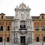 Fachada del Colegio de San Telmo de Sevilla.
