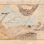 Foto nº 6, plano (retocado) del Puerto de Sanlúcar, José Ley, 1835. 