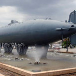 Submarino Peral en 2007, en Cartagena.