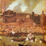 Sevilla siglo XV, alistaminento y varada de las naos de la Carrera de Indias.