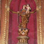 Virgen del Rosario, primitiva imagen que embarcaba a bordo de la nave Almiranta 