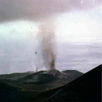 Volcán de Teneguía, Nov. 1971.